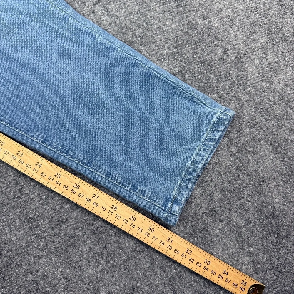 Blu Rock Jeans Mens 34x31 Slim Fit Light Blue 4 Way Stretch Flex Denim NWT